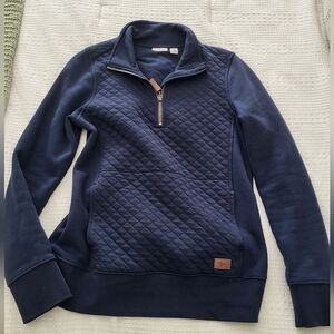 LLBEAN Quilted Quarter Zip